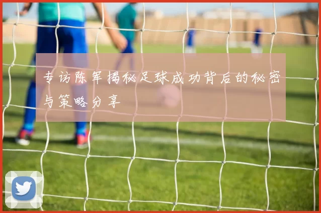 专访陈军揭秘足球成功背后的秘密与策略分享